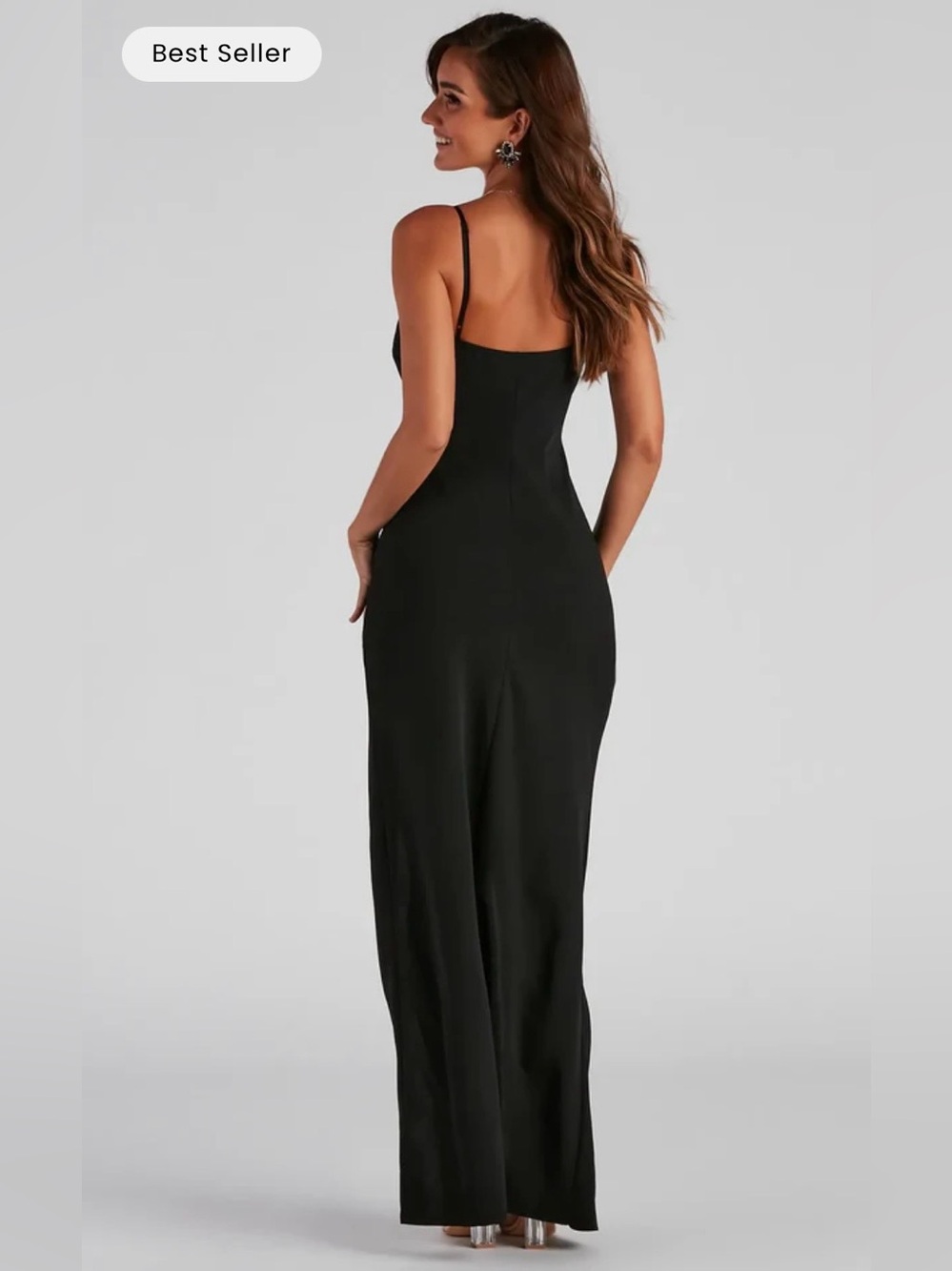 Windsor Sasha Formal High Slit Wrap Dress XL - Picture 2 of 5